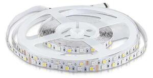 V-TAC LED szalag IP20 SMD 5050 chip 60 db/m RGB + meleg fehér - SKU 212553