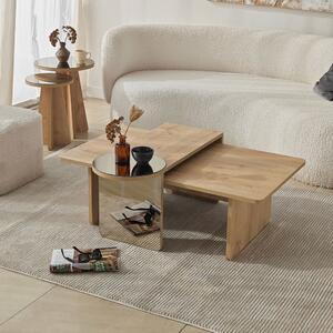 Luna 4 - Bronze, Sapphire Oak