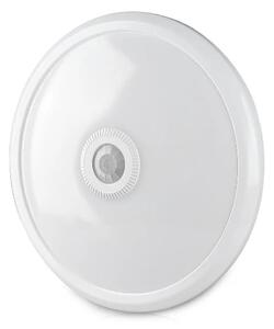 V-TAC 12W mennyezeti LED lámpa, mozgásérzékelővel, hideg fehér - SKU 21809