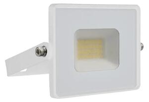 V-TAC E-széria LED reflektor 20W hideg fehér, fehér házzal - SKU 215951