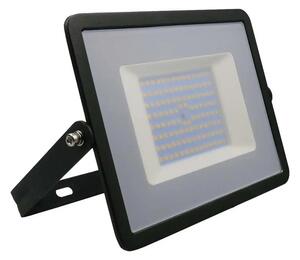 V-TAC E-széria LED reflektor 100W természetes fehér, fekete házzal - SKU 215965