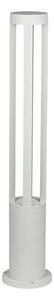 V-TAC 10W kültéri COB LED lámpa oszlop 80 cm, meleg fehér, fehér házzal, 100 Lm/W - SKU 128325