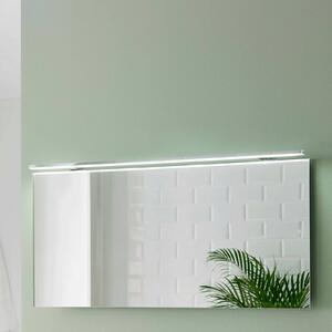 Ebir Esther 2 LED-es tükörvilágítás, króm, szélesség 120 cm, Króm / ezüst, Fürdőszoba, Műanyag, Modern