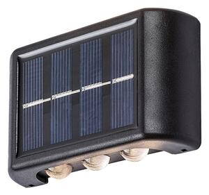 Rábalux Kangton 77024 napelemes kültéri falilámpa, 1,2W LED, 3000K, 8 lm, IP44