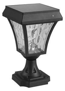 V-TAC 2W napelemes LED állólámpa, IP65, állítható színhőmérséklettel, matt fekete házzal - SKU 2890