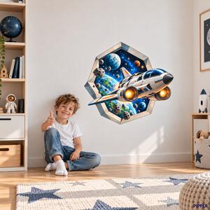PIPPER. Rakéta az űrben – textil falmatrica