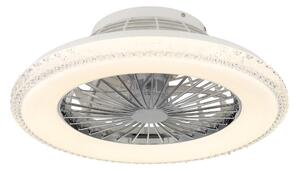 Globo 03654 távirányítós mennyezeti ventilátoros lámpa, 40W LED, 3000-6500K, 260-2500 lm