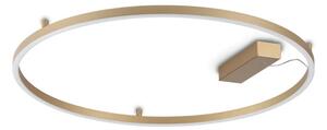 ORACLE SLIM LED mennyezeti lámpa, sárgaréz, Ø70 cm, 3000K