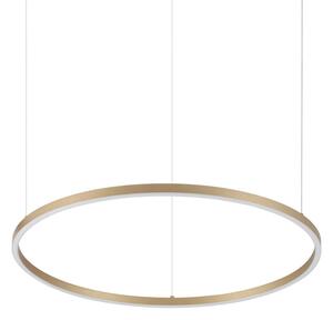 ORACLE SLIM LED függőlámpa, sárgaréz, Ø70 cm, 3000K