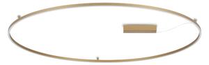 ORACLE SLIM LED mennyezeti lámpa, sárgaréz, Ø150 cm, 3000K