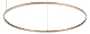ORACLE SLIM LED függőlámpa, sárgaréz, Ø90 cm, 3000K