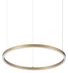 ORACLE SLIM LED függőlámpa, sárgaréz, Ø50 cm, 3000K