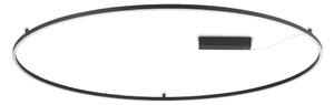 ORACLE SLIM LED mennyezeti lámpa, fekete, Ø150 cm, 3000K