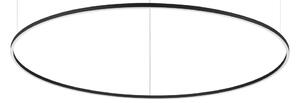 ORACLE SLIM LED függőlámpa, fekete, Ø150 cm, 2700K