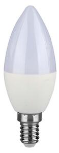 V-TAC 2.9W E14 hideg fehér C37 LED gyertya égő - SKU 2986