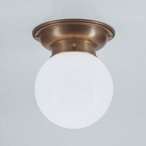 Berliner Messinglampen mennyezeti lámpa Jim - kézzel készített, dimmelhető, Bronz / antik sárgaréz, Folyosó, Sárgaréz