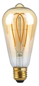 V-TAC 4.8W borostyán E27 filament ST64 LED égő, 1800K - SKU 217220