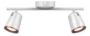 V-TAC kétfejű 10W beltéri fehér fali LED lámpa, természetes fehér, 100 Lm/W - SKU 218256