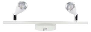 V-TAC kétfejű 9W beltéri fehér fali LED lámpa, meleg fehér, 90 Lm/W - SKU 218266