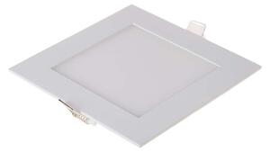 V-TAC süllyeszthető szögletes fémházas LED panel 12W meleg fehér - SKU 214866