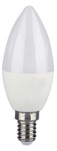 V-TAC E14 okos LED C37 gyertya égő 4.8W RGB+CCT - SKU 212754