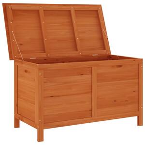 VidaXL tömör fenyőfa kerti tárolóláda 99x49,5x58,5 cm