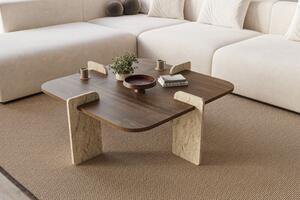 Poalla - Walnut, Travertine