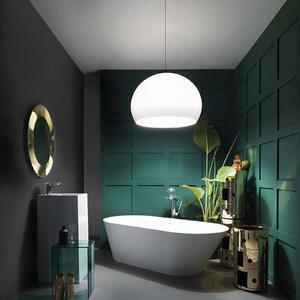 Kartell FL/Y – LED függő lámpa, fényes fehér, dimmelhető, Fehér / opál, Nappali / Étkező, Műanyag, Dizájn