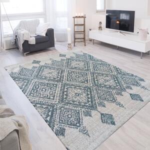 Skandináv szőnyeg mentazöld mintával Szélesség: 80 cm | Hosszúság: 150 cm
