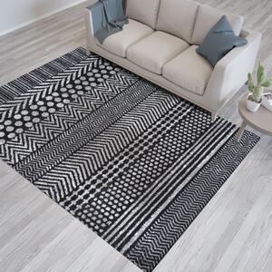 Designer szőnyeg finom mintával szürke Szélesség: 200 cm | Hosszúság: 290 cm