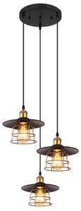 Globo VIEJO 15086-3BH függeszték, 3x60W E27