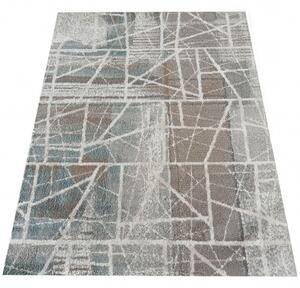 Skandináv szőnyeg geometrikus mintákkal Szélesség: 120 cm | Hosszúság: 170 cm