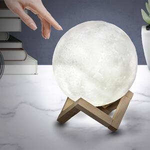 Asztali lámpa hold alakú, érintős - LA LUNE