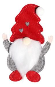 Evőeszköztartó SANTA GNOME piros, 1 db