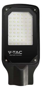V-TAC utcai LED térvilágító, 30W, természetes fehér, fekete házas - SKU 10206