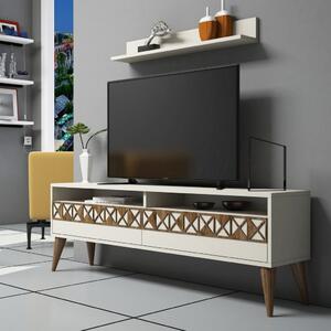 TV-állvány, krém, 150 cm