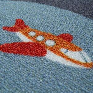 Játék szőnyeg utca dizájn színes, modell 20391, 300x400cm