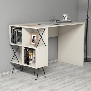 Extra íróasztal, krém, 120 cm – TR845HCT3820