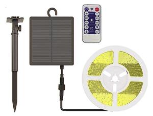 V-TAC 1.2W napelemes LED szalag szett, IP67, SMD 2835, 60 LED/m, meleg fehér - SKU 23044