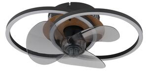 Globo Karen 03661 távirányítós mennyezeti ventilátoros lámpa, 24W LED, 2700K-6500K, 28-490 lm