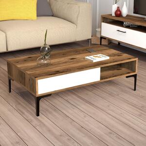 Istanbul - Walnut, White