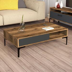 Istanbul - Walnut, Anthracite