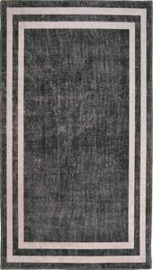 Szürke-krémszínű mosható szőnyeg 80x50 cm - Vitaus