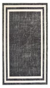 Fehér-szürke mosható szőnyeg 80x50 cm - Vitaus