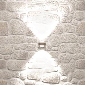 Top Light Puk Mini Wall, G9, átlátszó lencsék, matt nikkel, dimmelhető, Alu / szürke / cink, Nappali / Étkező, fém, Dizájn