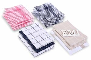 EMI Cloth kockás konyharuha szett 12 db