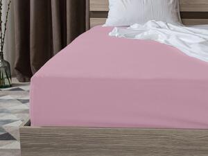 Jersey rózsaszín lepedő EXCLUSIVE 180x200 cm