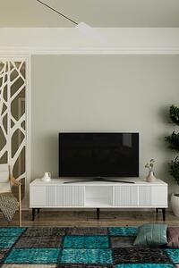 Corsa TV-állvány, fehér, 150 cm