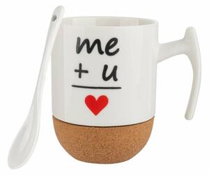 Florina Porcelán bögre Me+U, 250 ml