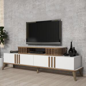 Eylul TV-állvány, fehér, 168 cm